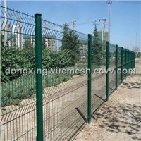 Fence with Triangle Bendings