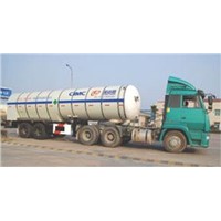 LNG Cryogenic Liquid Lorry Tanker