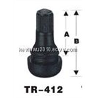 TR412 snap- In tubeless tyre/tire valve