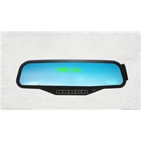 bluetooth rear view mirror with LCD display