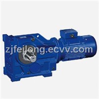 helical bevel gear reducer