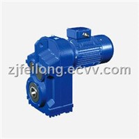 helical gear speed reducer