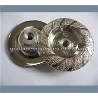 Vacuum Brazed Diamond Grinding Cup Wheel for Granite And Marble