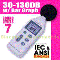 30-130 DB Accurate Digital Sound Decibel Level Meter