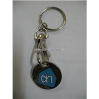 Trolley Coin Key Chain