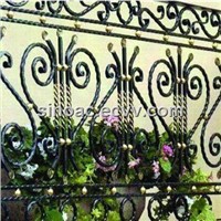 Wrought Iron Garden Fence with Powder Coating