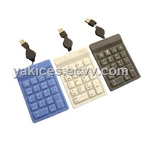 18-Key Silicone Keypad