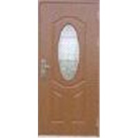 3 Panel PVC Coating Steel Door