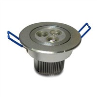 4W LED Downlight with 80 to 240V AC Working Voltage and Aluminum Housing