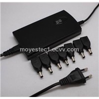 80w Max Ac+dc with LED Indicator &amp;amp; 7 Smart Tips Super Thin Laptop Universal Adapter