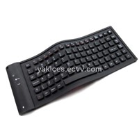 87 keys Waterproof Flexible Bluetooth Cellphone Keyboard