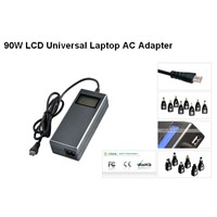 90W LCD Universal Laptop AC Adapter