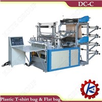 Four Line Double-Layer T-shirt Bag Making Machine (DC-C Model)