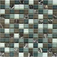 Glass Mixed Marble Mosaic (KSL-C8086)