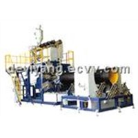 HDPE Large-Diameter Hollowness Wall Wound Pipe Production Line