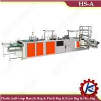 Full Automatic Soft-Loop Handle Bag Making Machine (HS-A Model)
