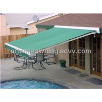 Half Cassette Retractable Awning