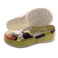 Leather Casual Shoes-Mickey Mouse