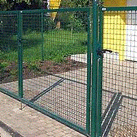 PVC Coated Wire Mesh Fence 50mm x 200mm