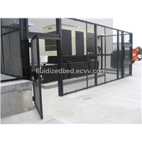 PVC Coated Expanded Metal Fence from Anber Powder Coating Line