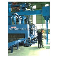 SHEET SHOT BLASTING MACHINE