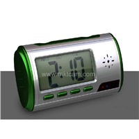 Spy Mini Motion Table Clock Camera with Remote Control (MKT-MTC01)