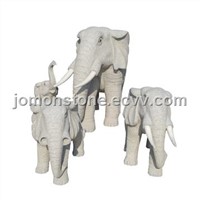 Stone Elephant Sculpture (XMJ-SC61)