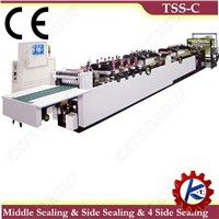 Four Side Sealing &amp;amp; Middle Sealing Bag Making Machine (TSS-C Series)
