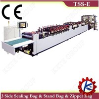 Three Side Sealing &amp;amp; Stand Bag &amp;amp; Zipper Bag Making Machine (TSS-E Series)