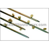 Tapered rock drilling tools