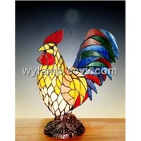 Tiffany Rooster Lamp