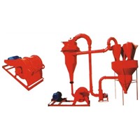 Wood flour machine