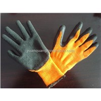 Latex Napping Coated Safety Gloves