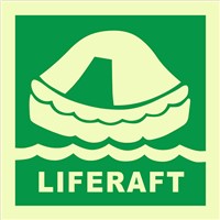 Marine Safety Signs - LIFERAFT