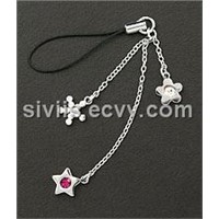 Mobile Phone Jewellery Star Pendant