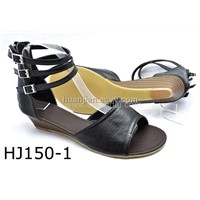 Ladies Sandal (HJ150-1 BLACK)