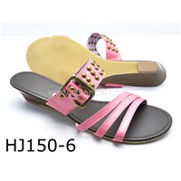Ladies Sandal (HJ150-6 PEACH)