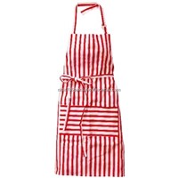 Red Butcher Apron