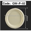 8.6''Round disposable plate biodegradable tableware