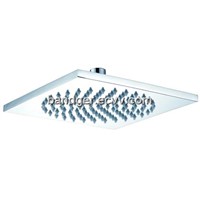 CP 8" Square brass shower head with round nozzles(HOA0805)