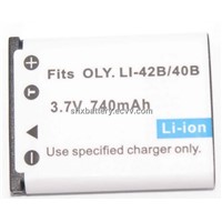 Digital Camera Battery for Olympus LI-40B/42B