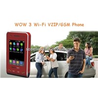 Wi-Fi VOIP &amp;amp; Video and GSM IP Phone (WOW 3)