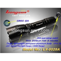 "Loongsun" Brand Tactical Flashlight (8028A)