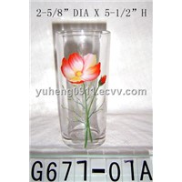 2011 fashion style cup/glass cup/home decoration/glassware/glass crafts HOT sales