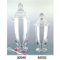 2011 fashion style jars/glass jars/home decoration/glassware/glass crafts HOT sales RH-G-82032/40
