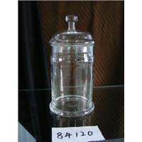 2011 fashion style jars/glass jars/home decoration/glassware/glass crafts HOT sales RH-G-84120