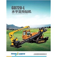 72T Horizontal Directional Drill with 730KN Push Capacity