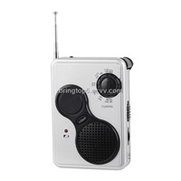 Dynamo pocket light radio