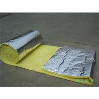 Glass wool with foil