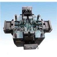 Injection mold for pipe fittings